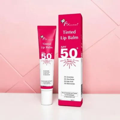 Fix Derma Tinted Lip Balm SPF50 PA+++ 15g (India)