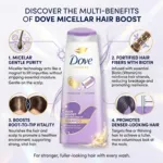 Dove Micellar + Vitamin Hair Boost Nourishment Shampoo 330ml (Thailand)