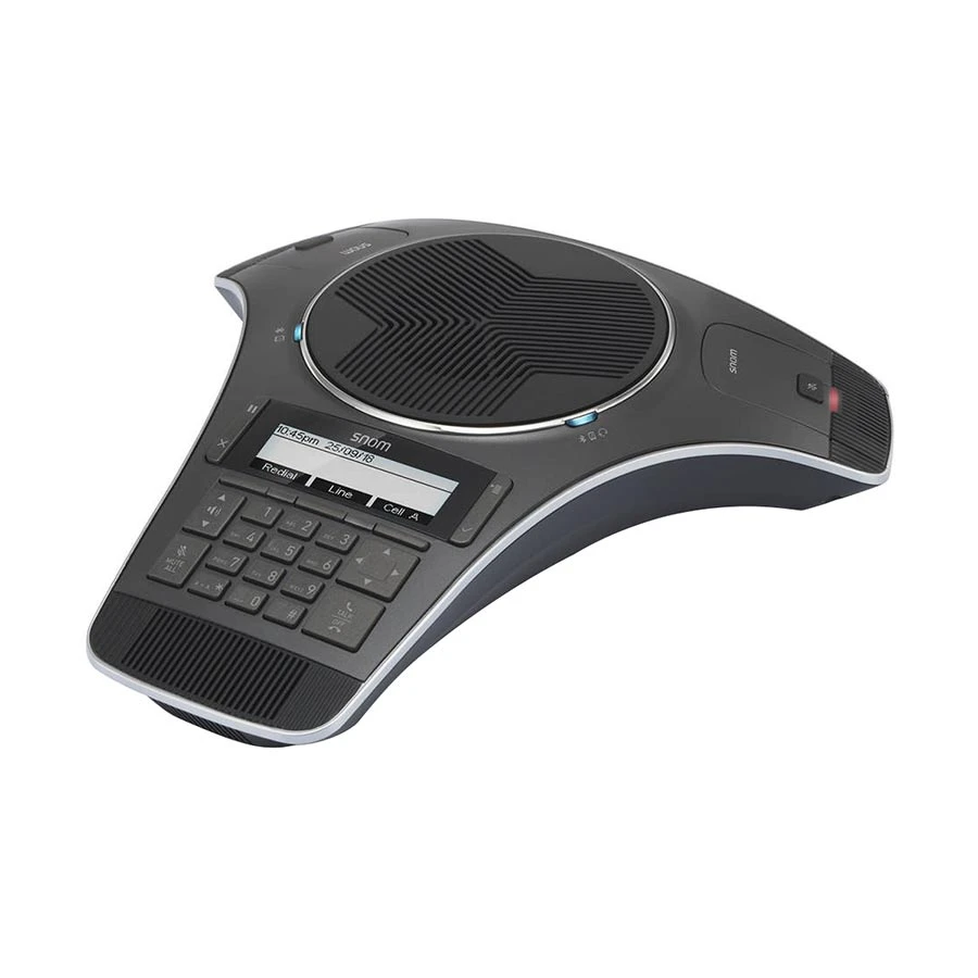 Snom C520 3-SIP PoE IP Conference Phone Black without Adapter