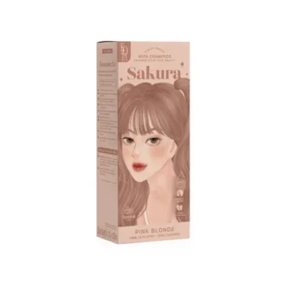 Kota Hair Color Cream Sakura - Pink Blonde