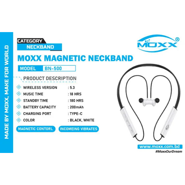 Moxx Wireless Neckband BN-500