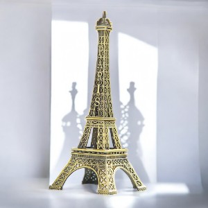 Eiffel Tower Metal Showpiece Decoration Gift