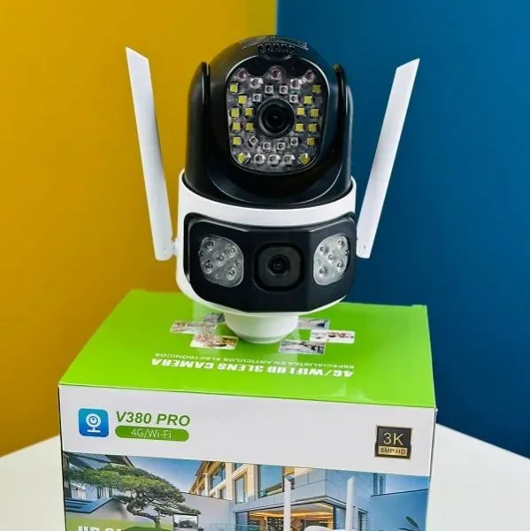 V380 Pro Wifi 3 Lens HD IP Camera