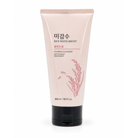 The Face Shop Rice Water Bright Foaming Cleanser 300ml (Korea)