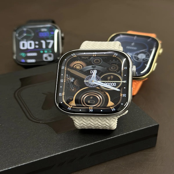 WS-S9 MAX Smartwatch with AMOLED Display and 2 Strap