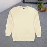 Full Sleeve Sweat Shirt (Cream)