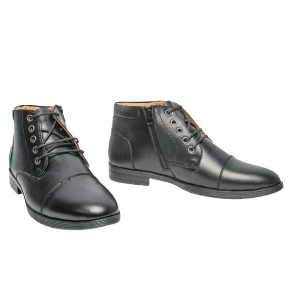 Leather Boot – With Chain
