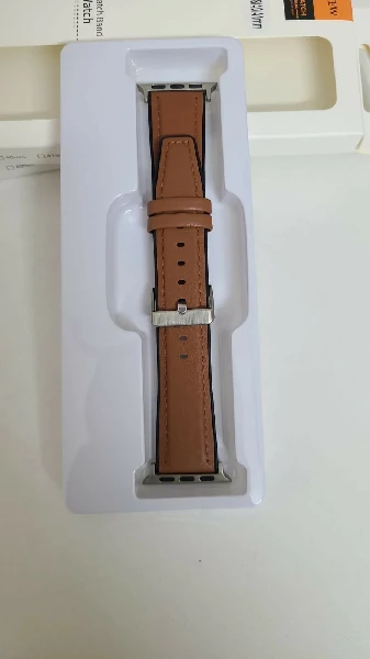 38/40/41mm Spigen  Leather Strap For Smartwatch – Brown Color