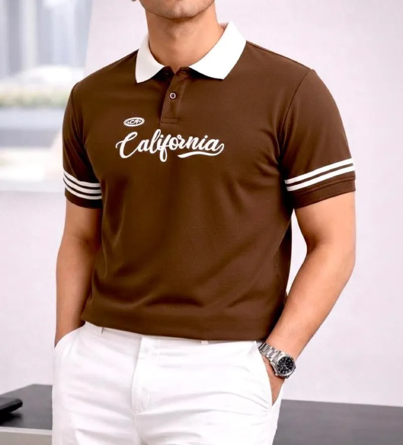 Men's PK Cotton Polo Shirt, Half Sleeve, 210 GSM, 3 Colours