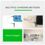 [Original] USB Type-C Fast Charging Rechargeable Battery AA  1.5V (4 piece Battery)