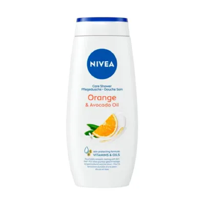 Nivea Cream Orange & Avocado Oil  Care Shower 250ml (Germany)