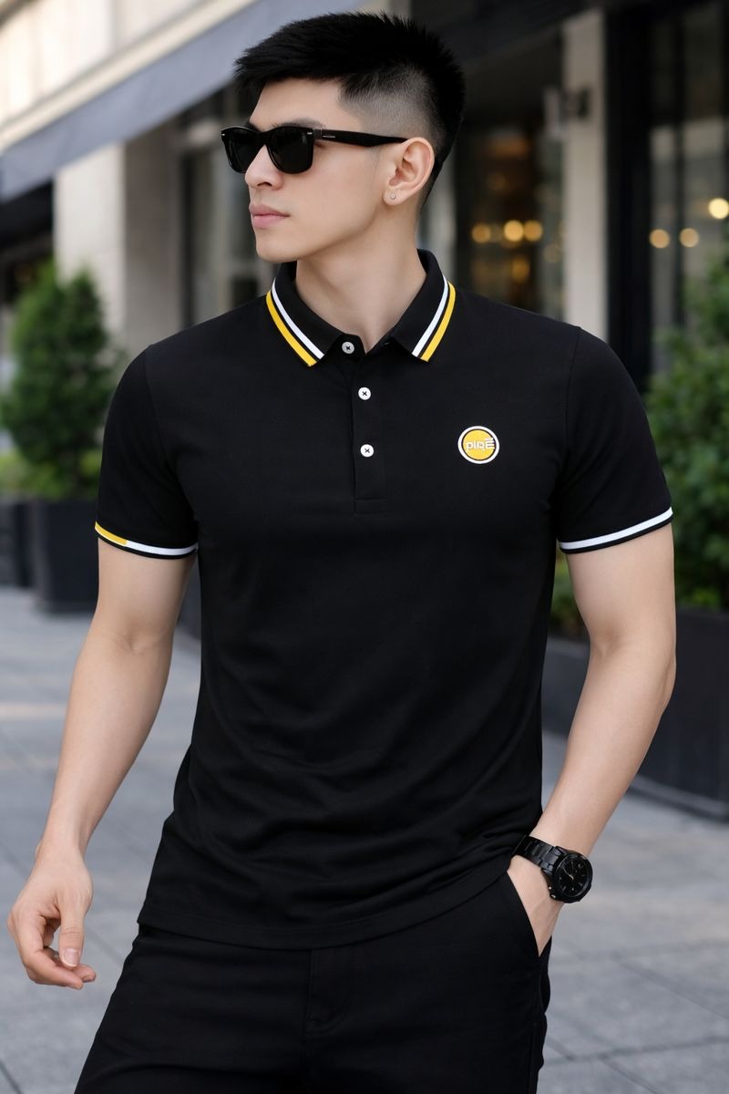 Men's Pure Cotton Polo Shirt, 6 Colours, Sizes M to XXL
