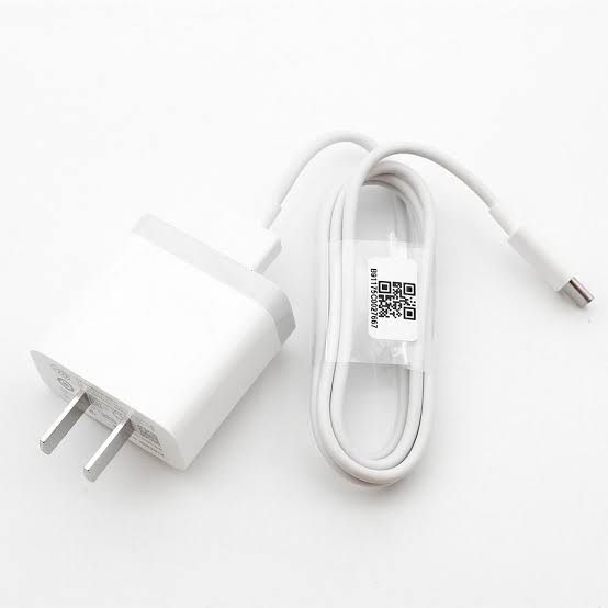Original Mi 3A USB Charger With Type C Cable