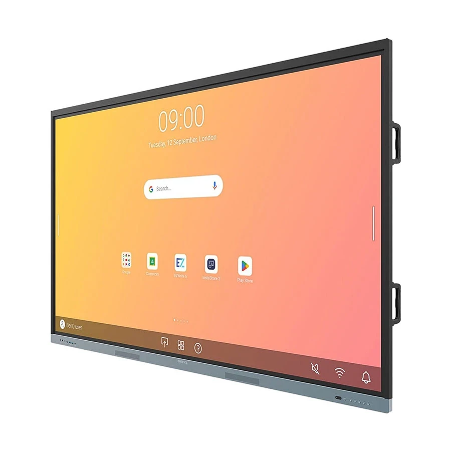 BenQ RE8604 86 Inch 4K Interactive Panel without Camera, 64GB