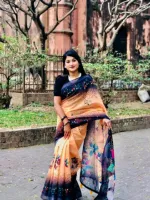 Bright Colour Chanderi Silk Saree, 12 Haath, 5 Colours