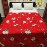 Pure Cotton Twill AC Katha, 7.5 x 7 Feet