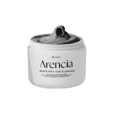 Arencia Black Tea & Yuzu Rich Mochi Cleanser 120g (Korea)