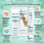 3W Clinic Vegan Intensive Mela Perfecting Cream 60ml (Korea)