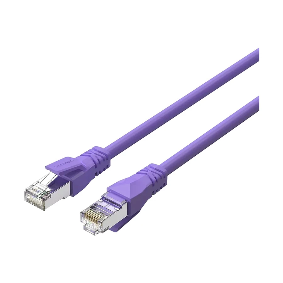 Vention IBMVI Cat-6A S/FTP 3 Meter Purple Network Patch Cable