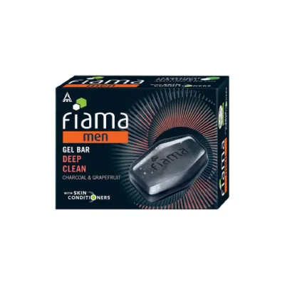 Fiama Men Charcoal & Grapefruit Gel Bar 125g (India)