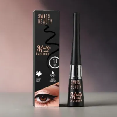 Swiss Beauty Matte 18H Stay Smudge Proof Water Resistant Mood Eyeliner 4ml (China)