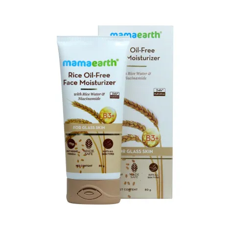 Mamaearth Rice Oil-Free Face Moisturizer 80 g (India)