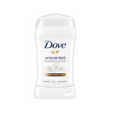 Dove Unscented Nourished & Smooth Moisturising Cream  Antiperspirant Stick 40g (Philippines)