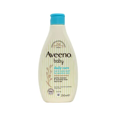 Aveeno Baby Daily Care Hair & Body Wash 250ml (Italy)