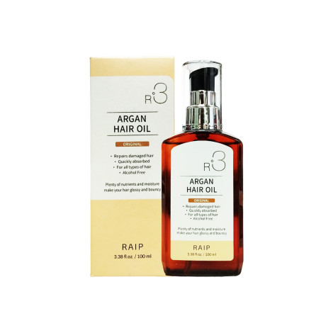 Raip R3 Original Argan Hair Oil For All Skin Type 100ml (Korea)