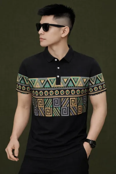 Men's 200 GSM Pure Cotton Polo Shirt, 6 Colours