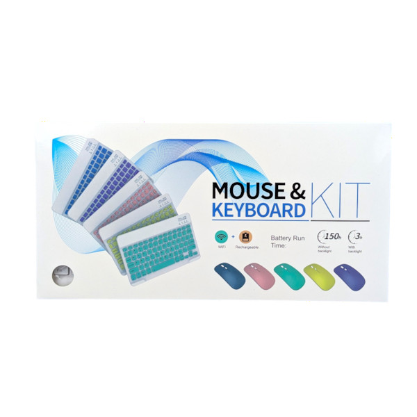 Wireless Mouse & Keyboard Combo Kit (Slim & Stylish Design)