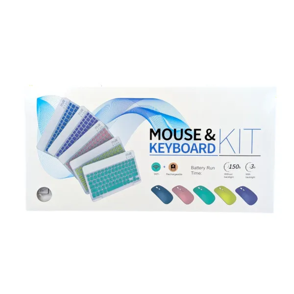 Wireless Mouse & Keyboard Combo Kit (Slim & Stylish Design)