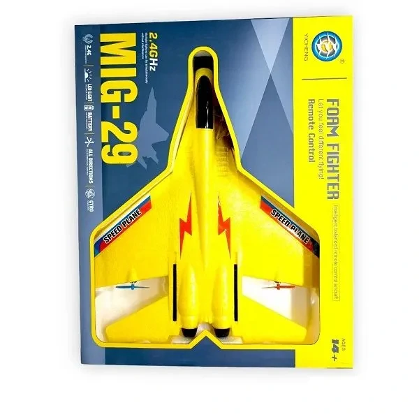 RC Foam Fighter MIG-29 Airplane Toy For Kids