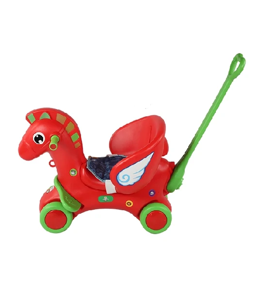 Marshall Horse - 2 in 1 - Red & Green