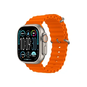 HK9 Ultra 2 AMOLED Smartwatch with ChatGPT- Orange Color