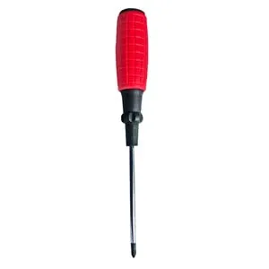 4 Inche Red-Black Color Screw Driver