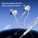 PLEXTONE RX3 Pro Cyberpunk In-Ear Wired Gaming Earphone with Dual Detachable Mic, 10mm Dynamic Driver & Deep Bass for Mobile & PC
