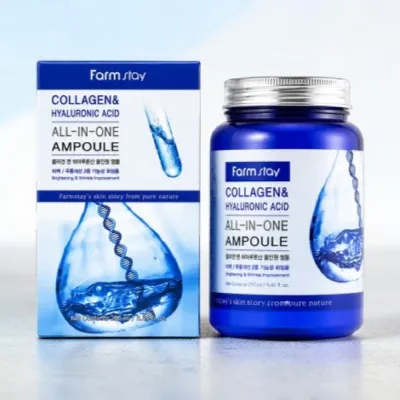 Farm Stay Collagen & Hyaluronic Acid All In One Ampoule 250ml (Korea)