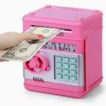 Kids Mini ATM Bank with password