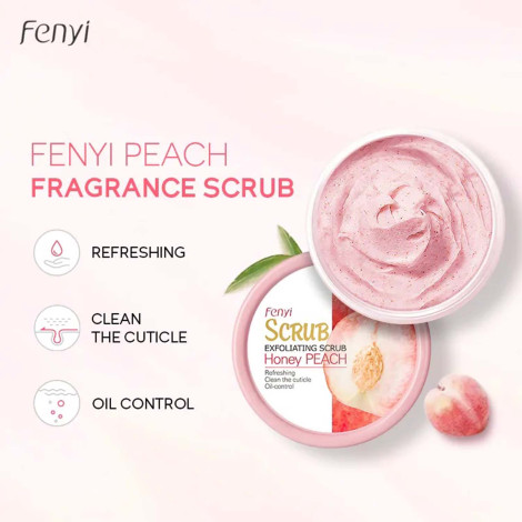 Fenyi Honey Peach Exfoliating Scrub 100g (China)