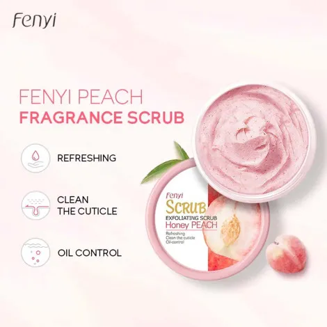 Fenyi Honey Peach Exfoliating Scrub 100g (China)