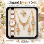 5 in 1 Women's Watch & Jewelry Gift Set