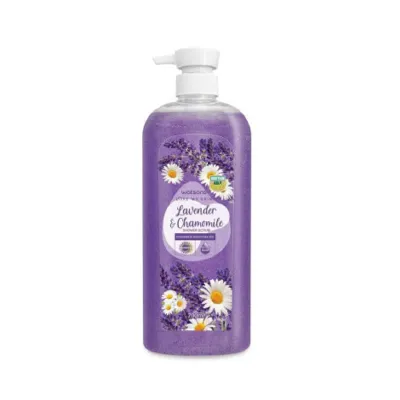 Watsons Lavender & Chamomile  Smoothes & Moisturises Skin Shower Scrub 700ml (Malaysia)