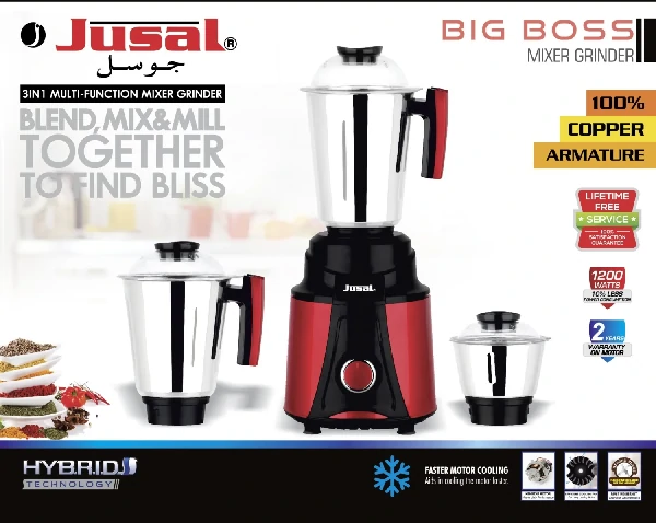 Jusal Big Boss Blender Mixer Grinder