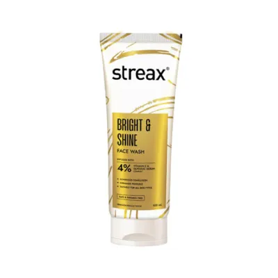 Streax Bright & Shine Face Wash 100ml (India)