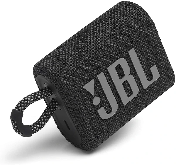 JBL GO3 Portable Bluetooth Speaker (IP67 Waterproof) – Black Color