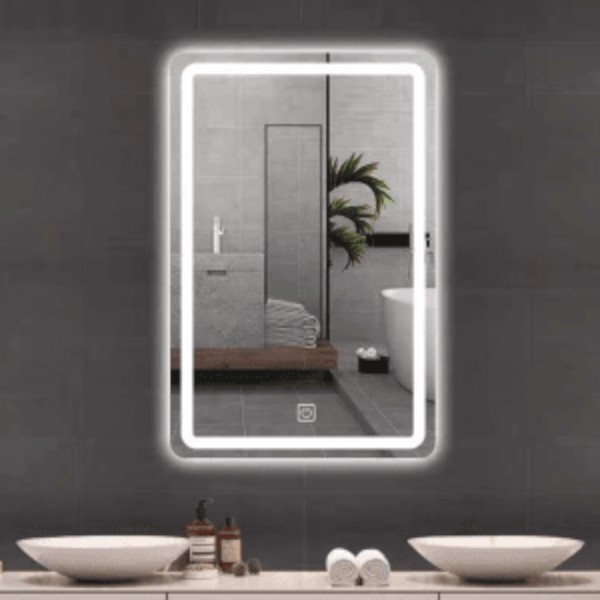 LED Touch Mirror Rectangle | High intensity LED Mirror