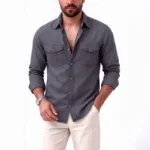 Full sleeves double pocket Shirt