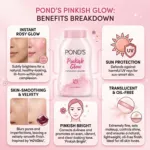 Pond's Pinkish Glow Translucent Powder 50ml (Thailand)