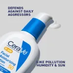 CeraVe AM Facial Moisturizing Lotion with Sunscreen SPF 50 89ml (USA)